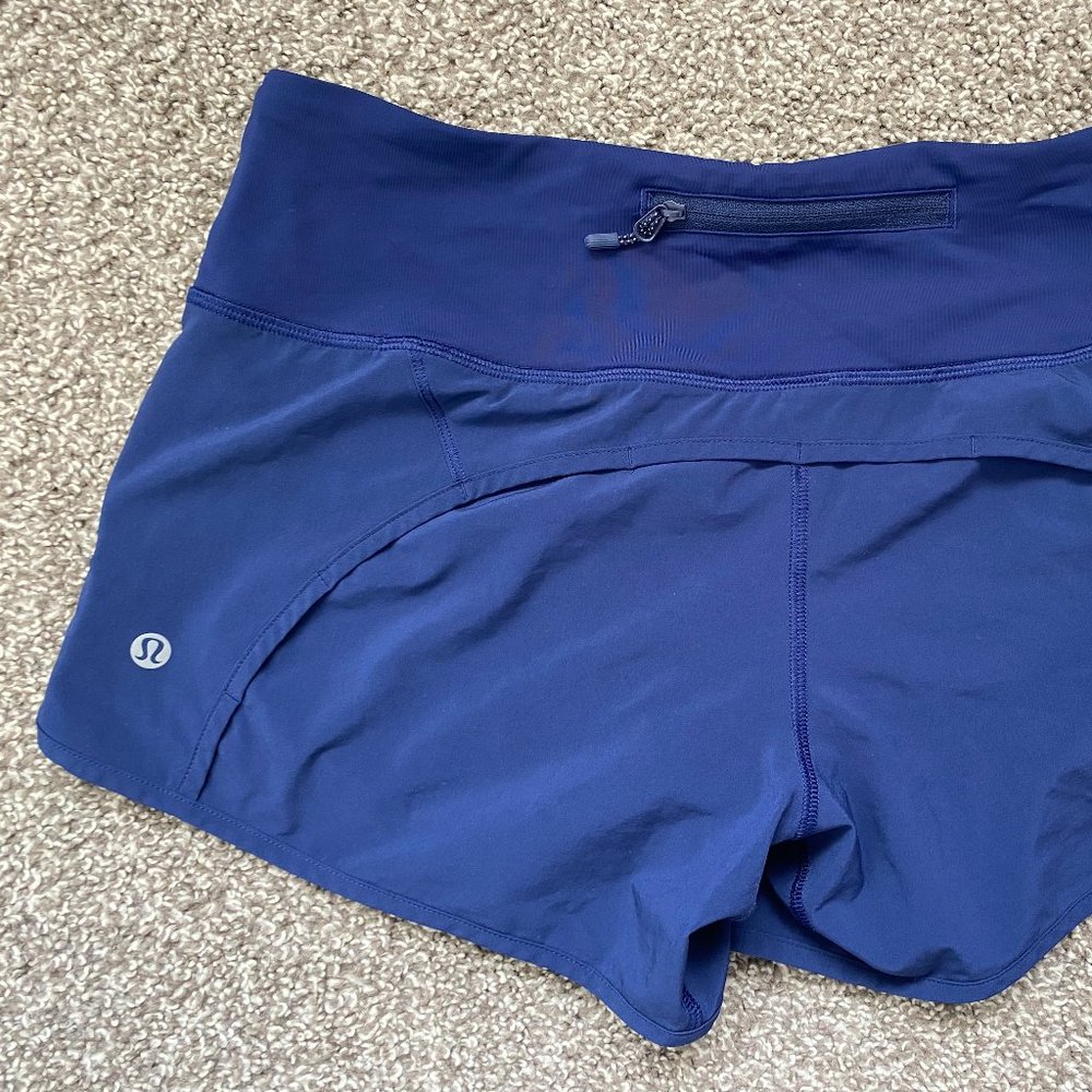 Lululemon Speed up Mid-Rise lined short 4"